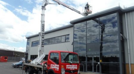 industrial skylights installation