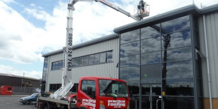 industrial skylights installation